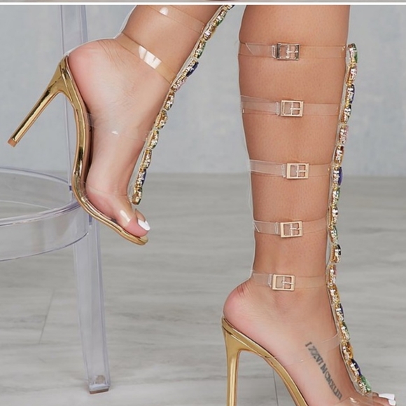 (LAST PAIR) Gladiator Sandals NWOT - Picture 2 of 4